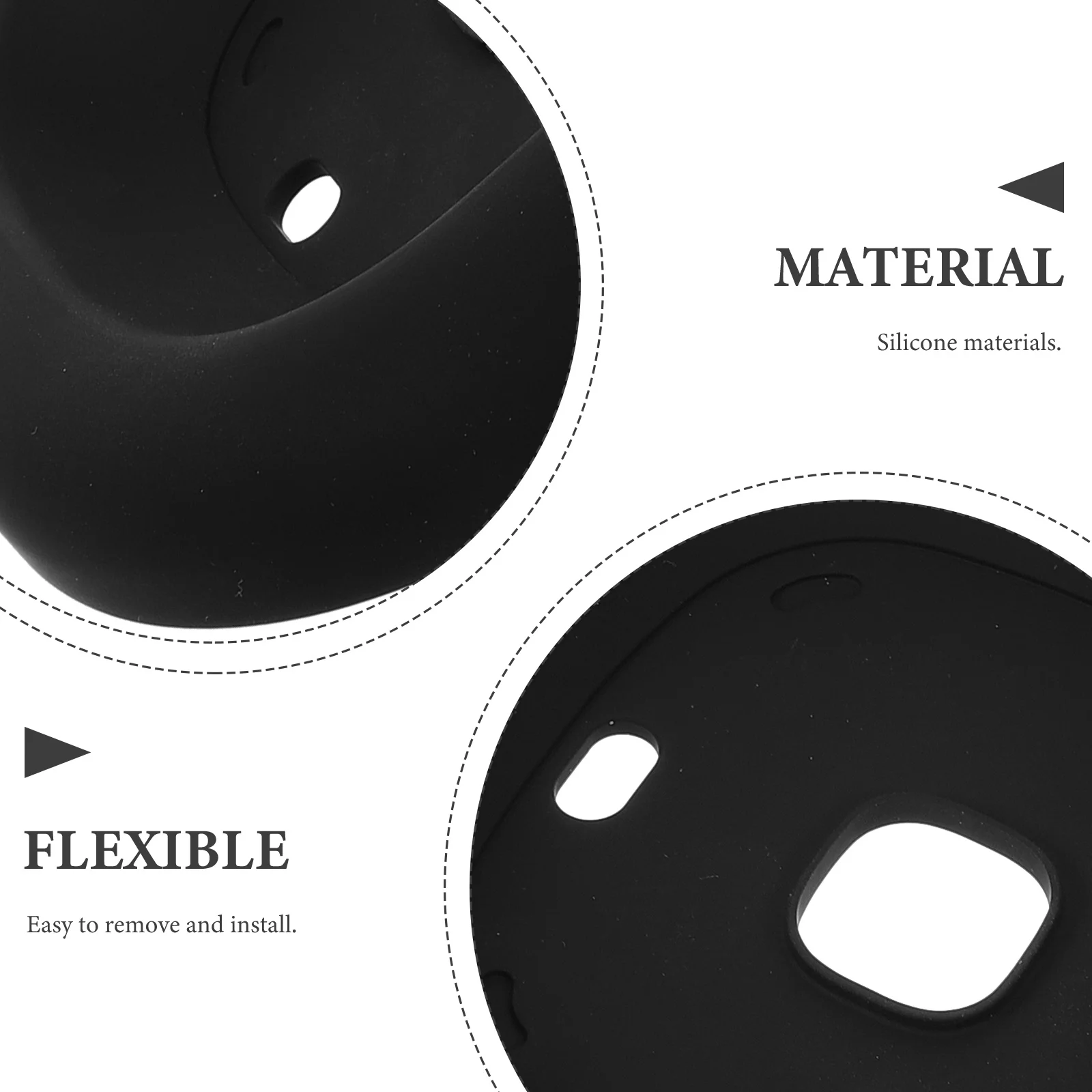 

Silicone Wall Plate Cover For Compatible With Ecobee3 Hive Thermostat Mount Smart Thermostat Silicone Protector Case Durable