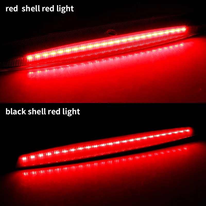 1 قطعة LED عالية الثالث ضوء الفرامل الإضافية الخلفية إشارة الذيل مصباح لمرسيدس بنز V-Classe فيتو فيانو W639 03-14 الدخان الأحمر عدسة