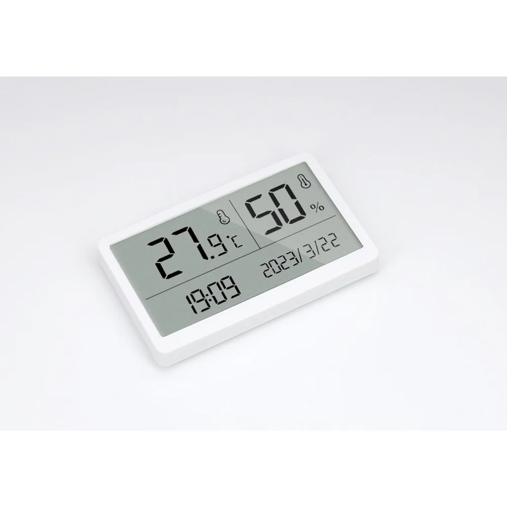 Indoor Digital Hygrometer Thermometer GM1371 Featuring Large LCD Display for Simultaneous Temperature and Humidity Monitoring