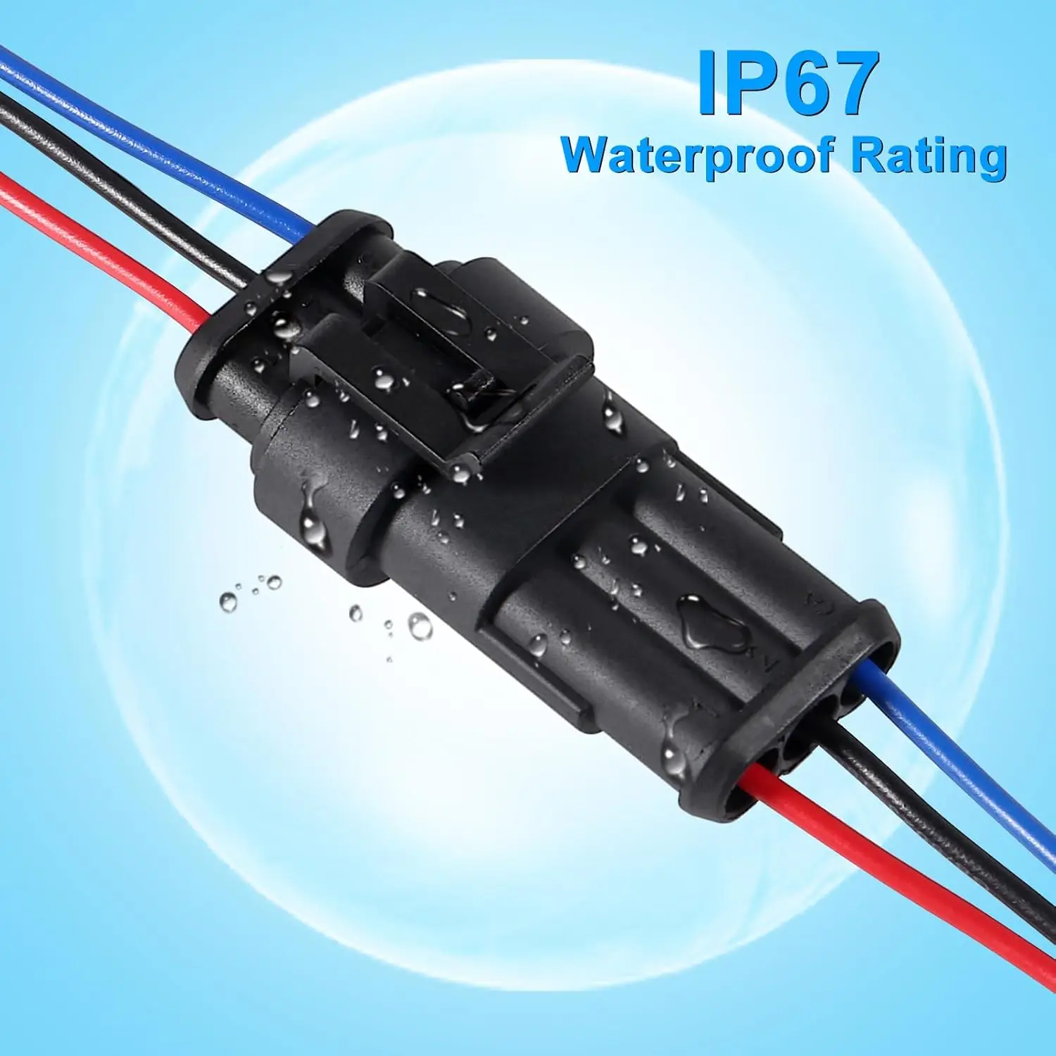 8PCS 3 Pin Connecto…