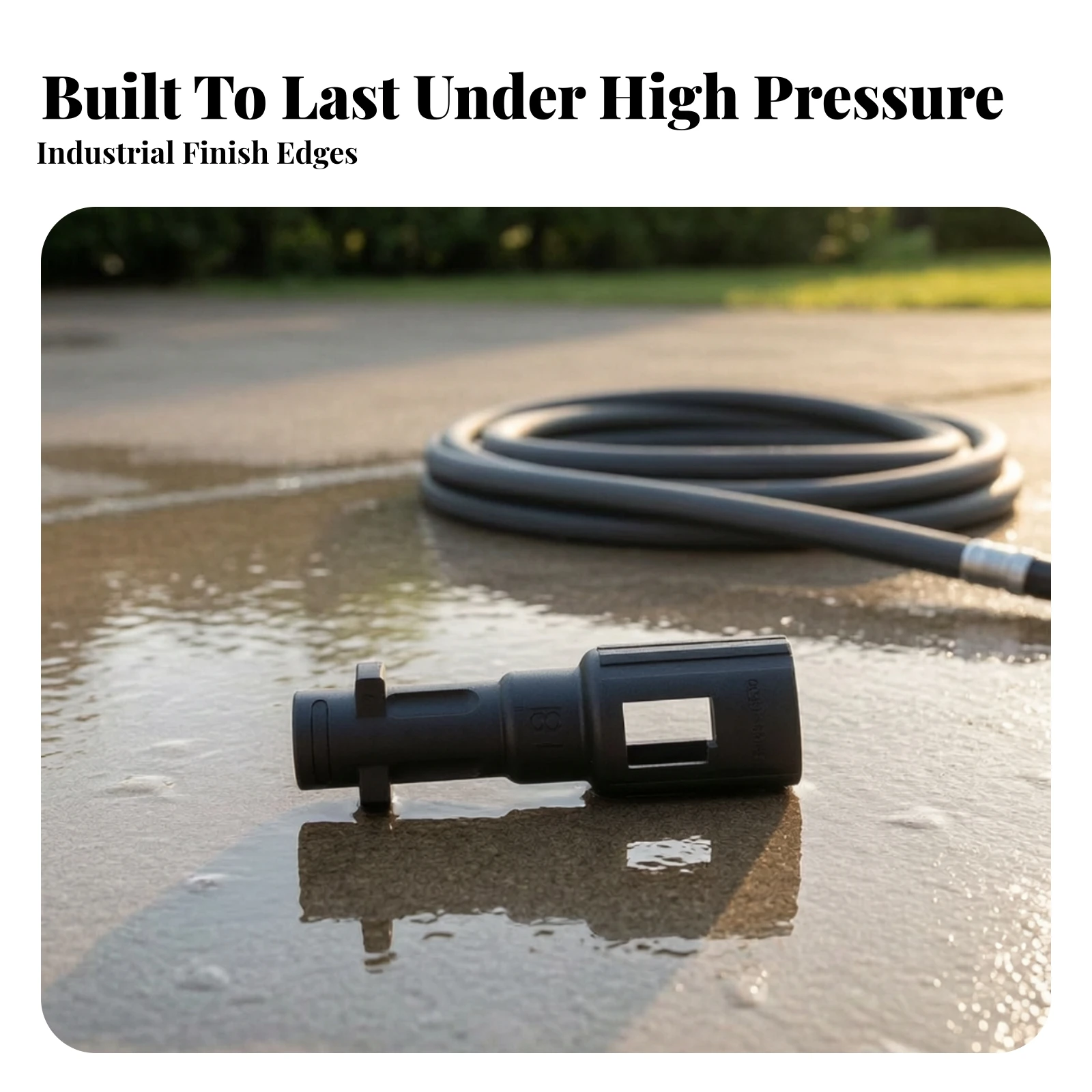 Pressure Washer Adapter Secure Fit Lavor to K-Series Adapter Pressure Washer Connector with Quick-Connect Body Long-Lasting