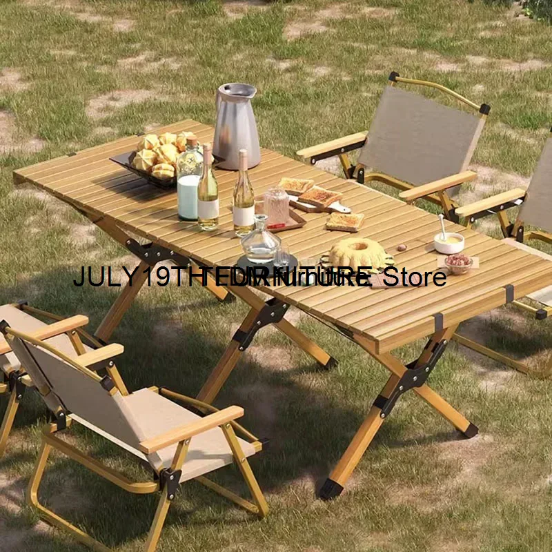 Garden Picnic Outdoor Table Camp Resistant Portable Folding Outdoor Table Modern Camping Mesa Dobravel Portatil Furniture