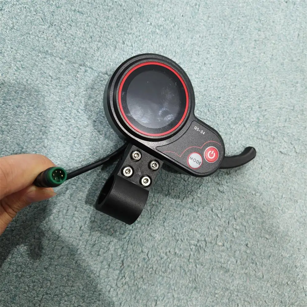 حار SalesElectric سكوتر 5pin إصبع خنق شاشة الكريستال السائل سلك متكامل QS-S4 سرعة متر التحكم للبيع #6