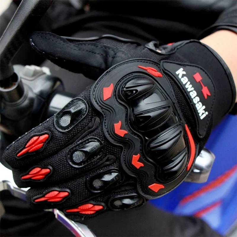 New Kawasaki Gloves KAWASAKI NINJA 300 250 400 650 ZX6R ZX10R H2 H2R Motorcycle Glove Cycling Racing Gloves outdoor sport Glove