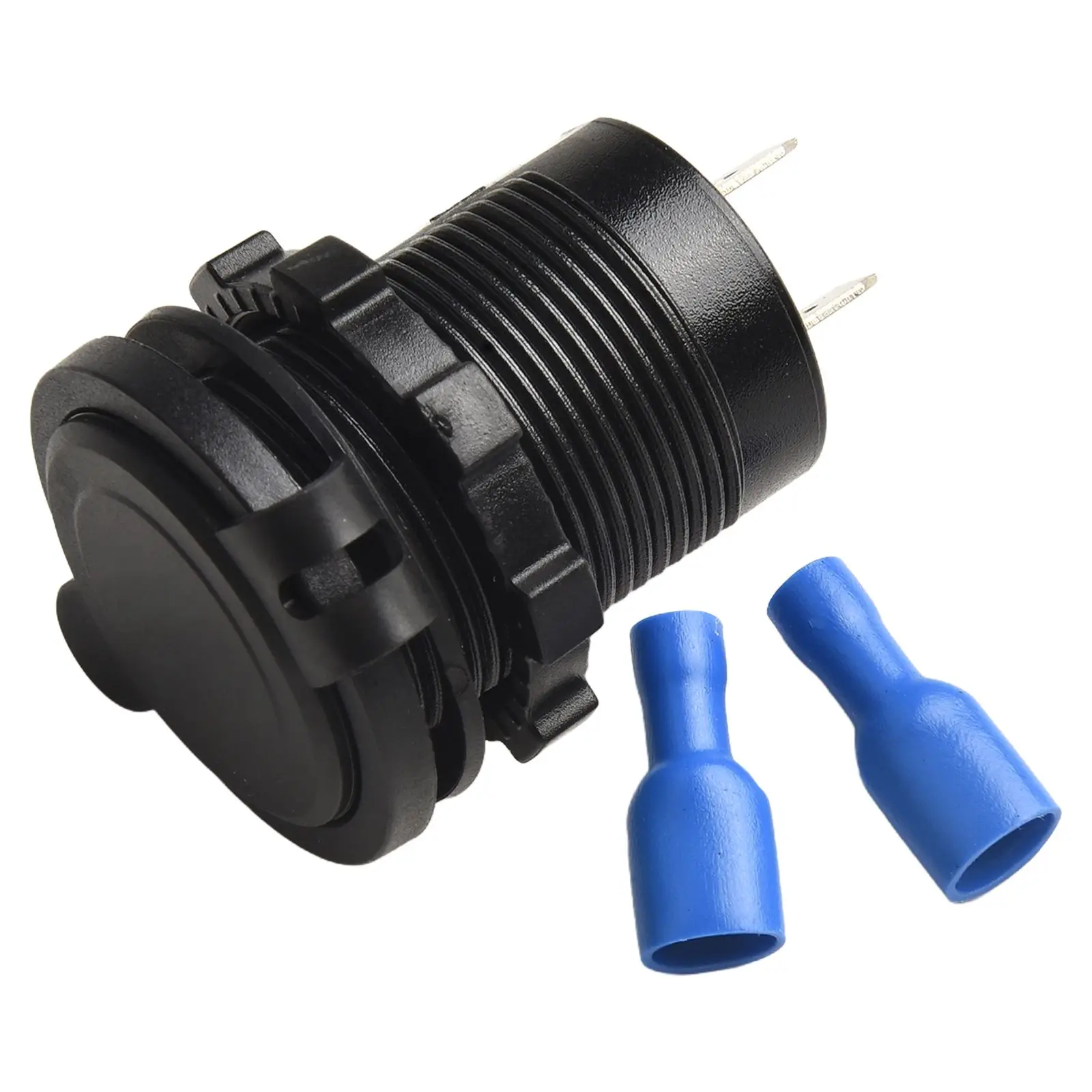 1Pc Dual USB Socket Transparent 10A With Accessories 37*43*29mm 55g 5V Bag Packaging DC12V DC24V Digital Cameras