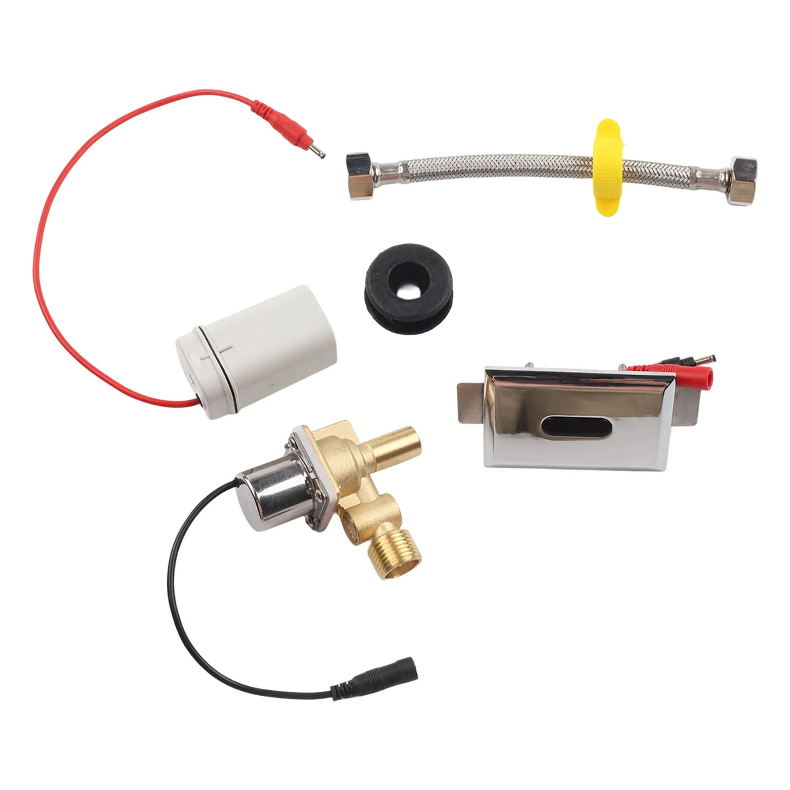 Fully Automatic Infrared Urinal Sensor Solenoid Valve Intelligent Water Saving Flush Valve For Public Restroom Toilet