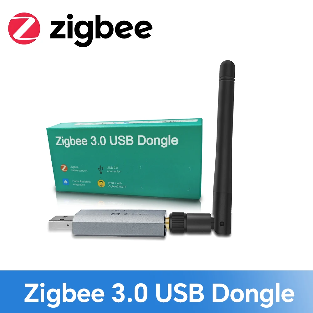 Timethinker Zigbee3.0 USB Dongle Plus passerelle universelle ZigBee via ZHA ou Zigbee2MQTT prise en charge EFR32MG21 + CH340X + 20dBm