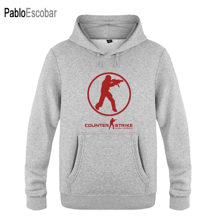 Game CS Counter Strike Sweatshirts Men Mens Hooded Fleece Pullover Hoodies