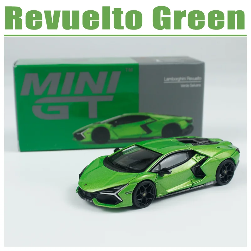 

MINIGT 1/64 Revuelto Green Alloy Toy Motor Vehicle Diecast Metal Model Gifts