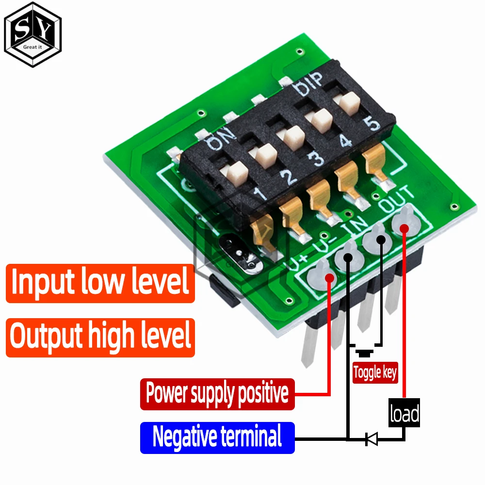 Timer Switch Controller Board 10S-24H Adjustable Delay Relay Module For Delay Switch/Timer/Timing Lamp