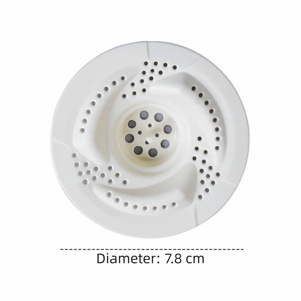 Modern Anti-Clogging Drain Cover Rotating Mesh Design Anti-Clogging Filter Bug Proof Sink Strainer Bathroom ﻿ view 6
