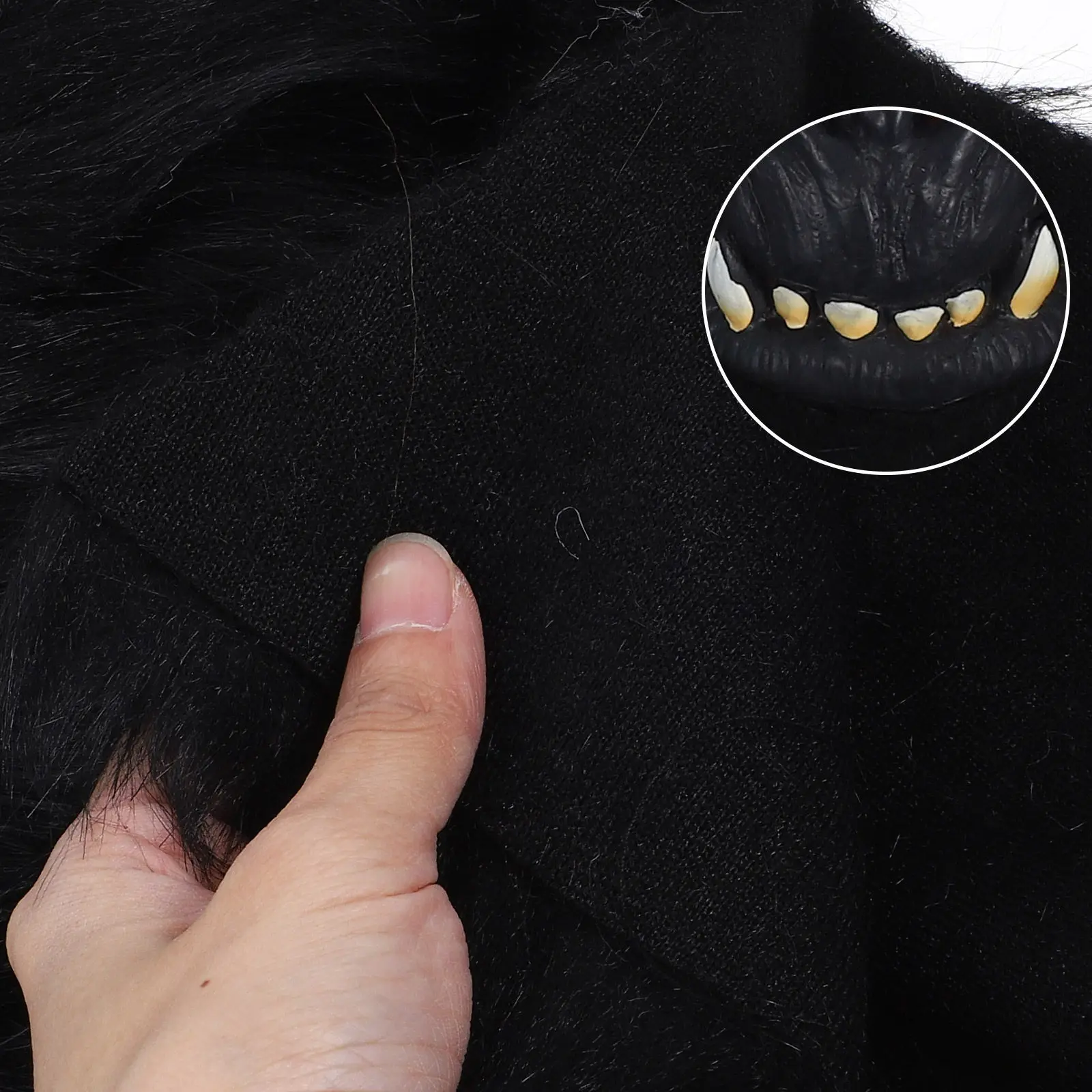 

Gorilla Head Halloween Mask Cosplay Party Prop Costume Accessory for Festival Carnival Photo Decorative Mask Cosplay Prop