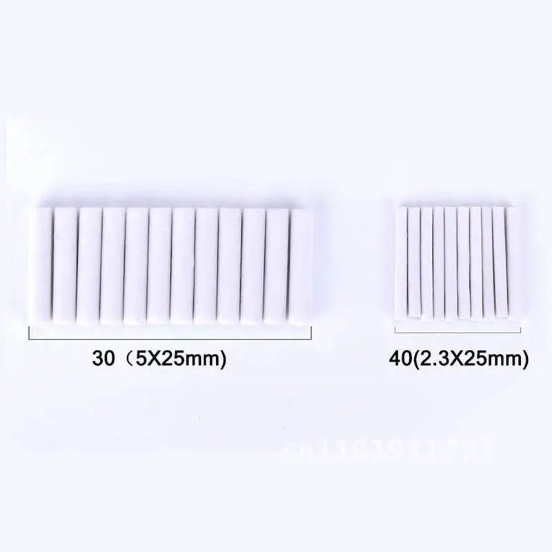 50/70/80 sztuk 2.3mm 5mm wkład ołówek gumka wymienne gumki gumki do szkicowania do elektrycznego wymazywania pióro maszyna do użytku szkolnego i biurowego