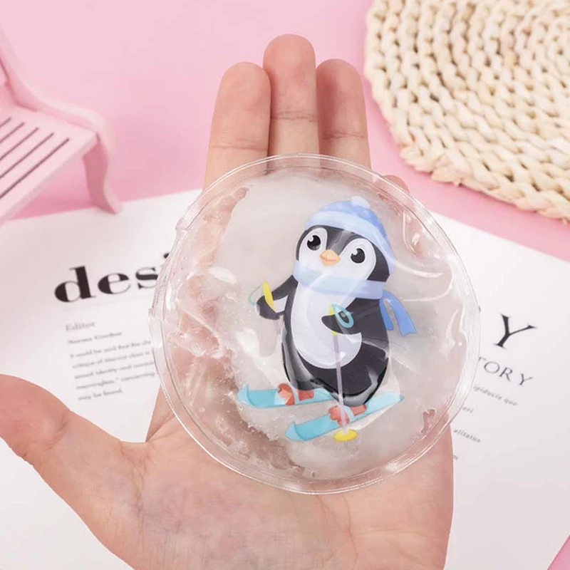 1PC Cute Cartoon Penguin Hand Warmer Warm-Fitting Mini Winter Hand Warmer Instant Heating Pack ReusableFast Self-Heating Gift