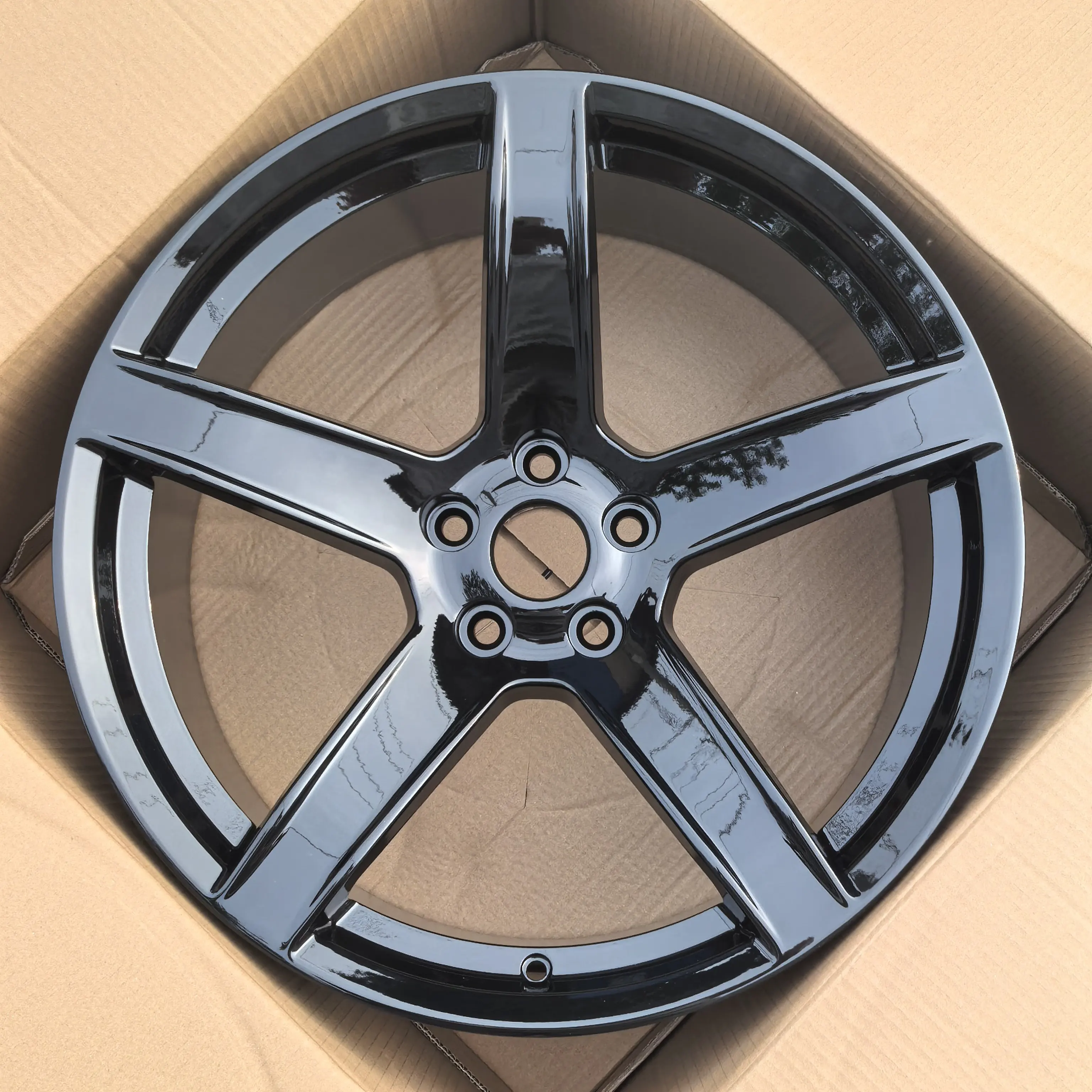 -For Charger Challenger chrysler Wheel 20inch Rims 5x115PCD Deep Concave Five Spoke 9.5 11J Passenger Car Dodge Hellcat*