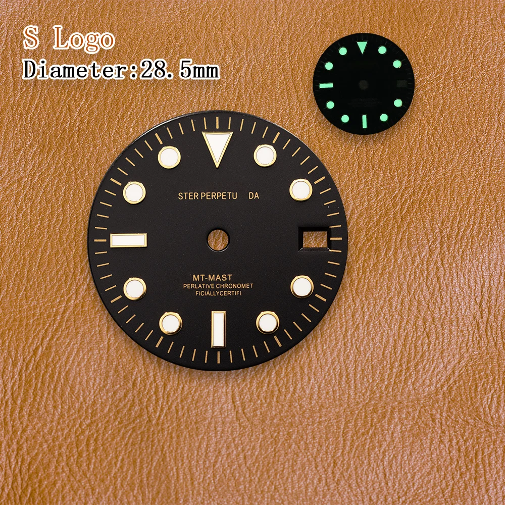 S Logo Dial 28.5mm White NH34 - Exhibition Caseback ulasan dan harga