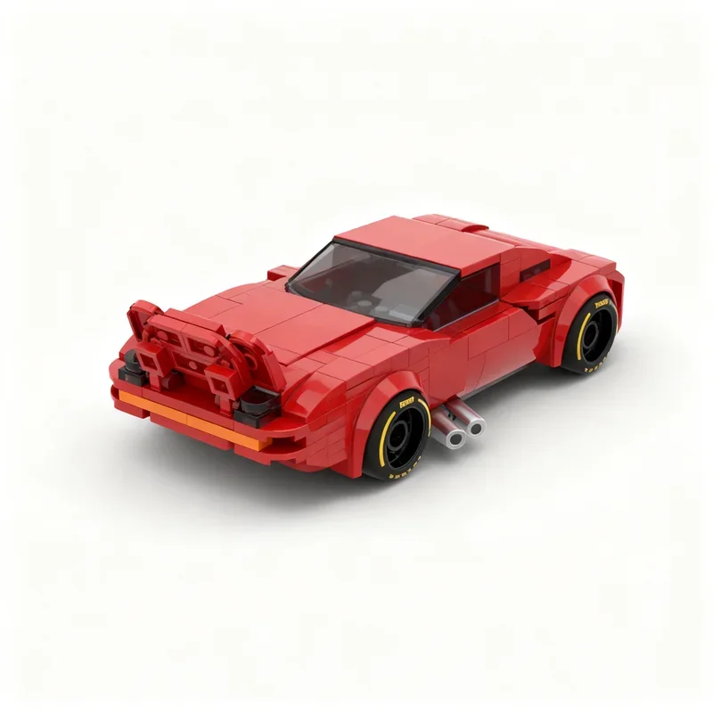 272pcs MOC Lightning McQueen City Champions Model Building Blocks Architecture Toys Festival Gifts Idea Education Brick