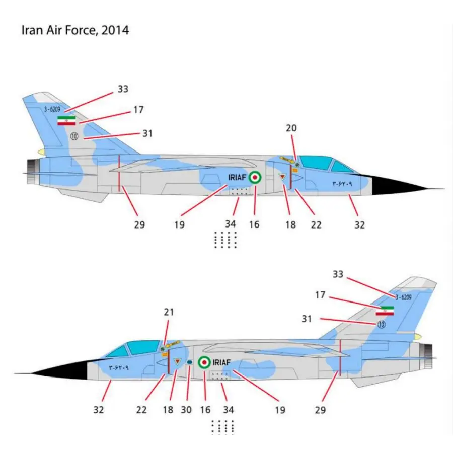 

AC12665 ACADEMY 1/144 Dassault Mirage F1 Fighter Aircraft Assembly Model Kit