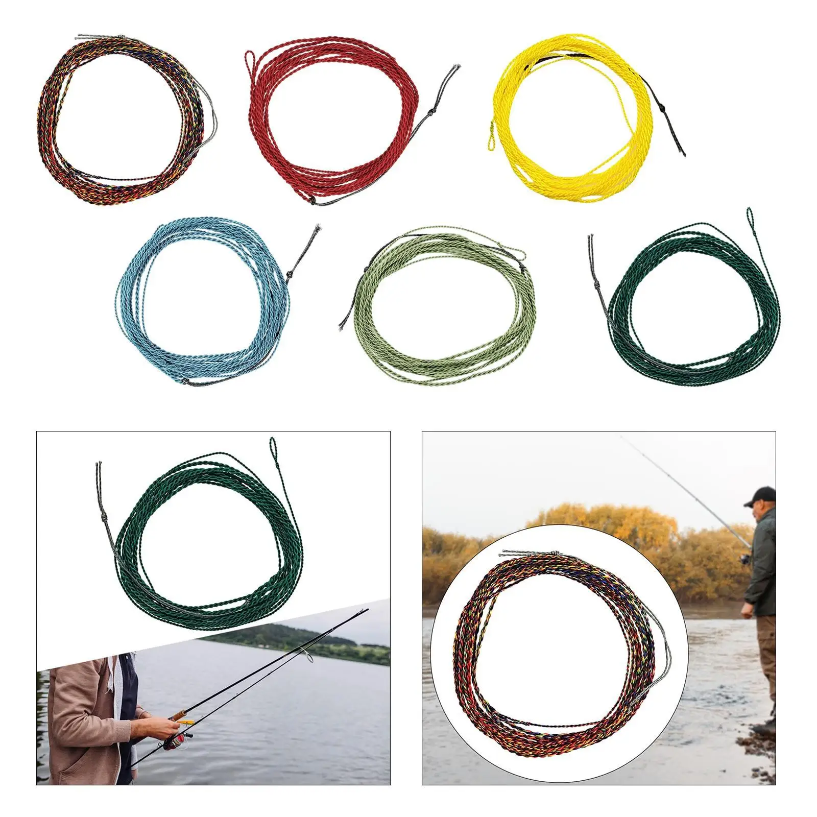 Afundando Tenkara Fishing Line, Fly Fishing Supplies, 9 pés, Stream
