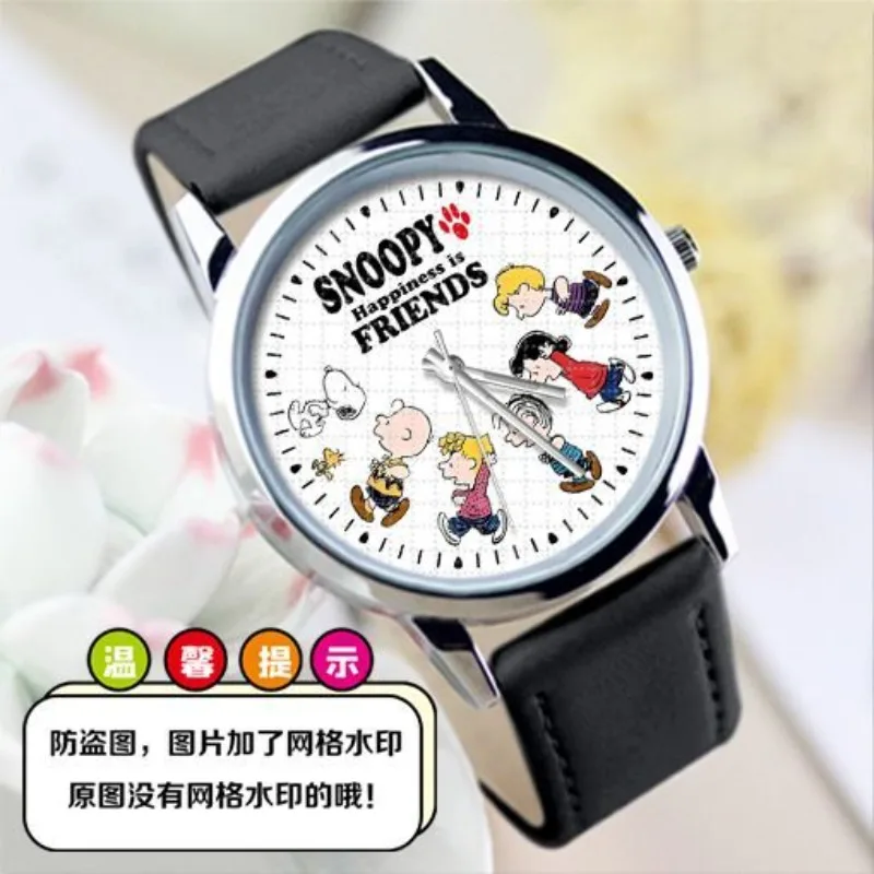 Snoopy watch for students, cute cartoon, personalized fashion creative casual wristwatch, birthday gift for boys and girls - Detail 1