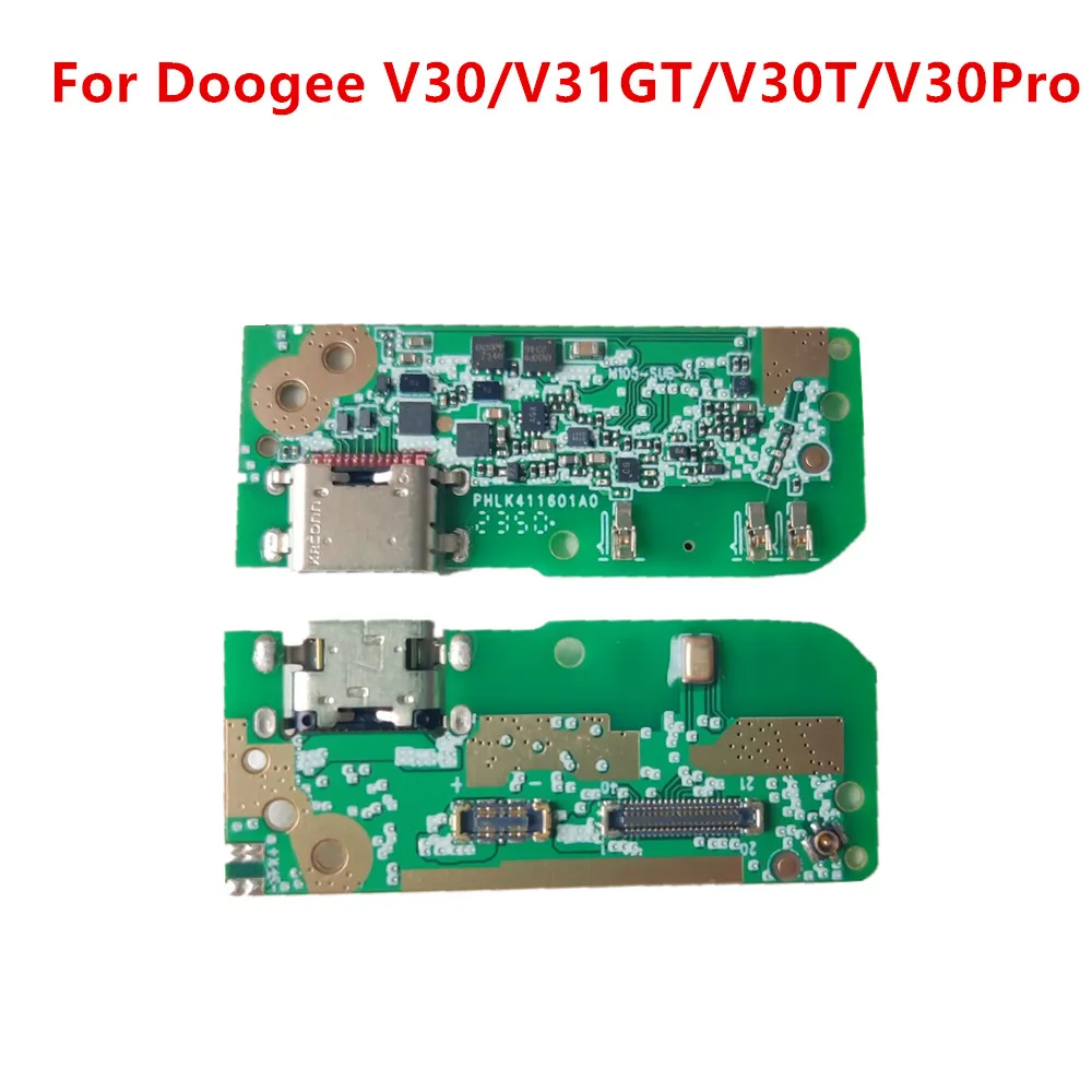 Original New For Doogee V30 V31GT V30T V30 Pro Cell Phone Inside Parts Usb Board Charging Dock Replacement Accessories