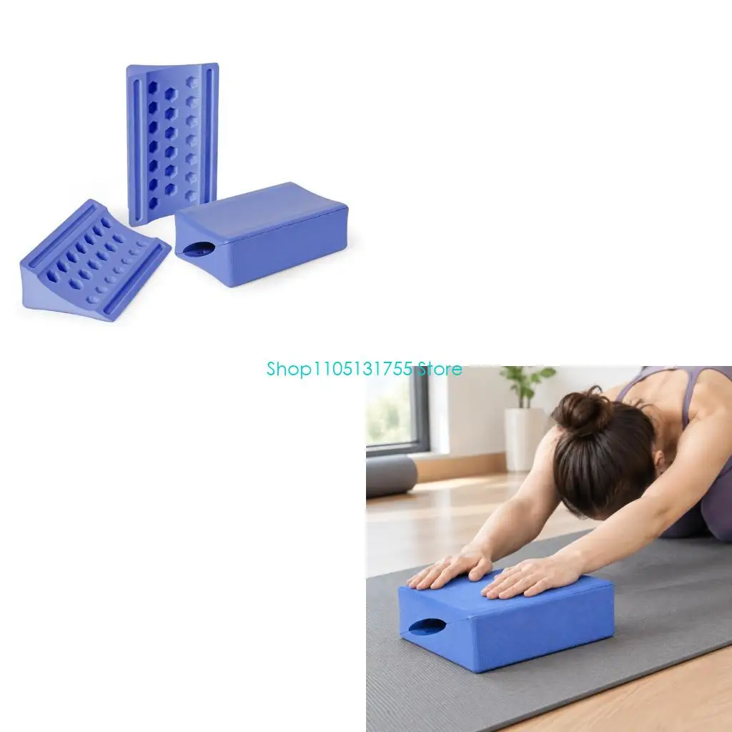 K0EF Exercise Positioning Block for Everyday Stretching, Textured PU Support for Shoulders, Back, Hips, and Legs in Practice
