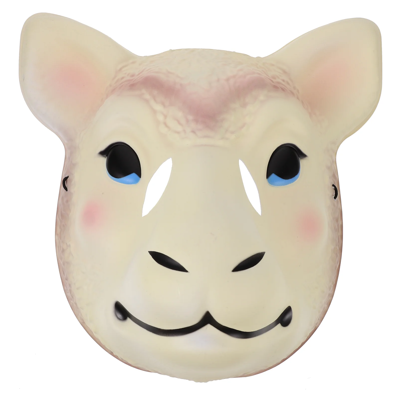 

Sheep Head Mask Animal Kids Halloween Costume Masks for Women Hood Child Lamb White