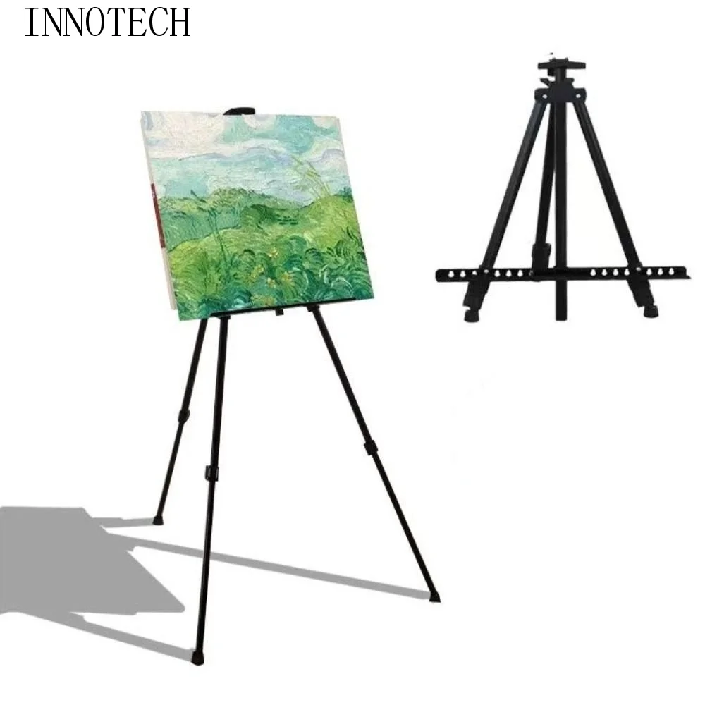 Portable Design Sketch Easel Adjustable Height Versatile Stand Easel Durable Metal Tripod Travel Easel Painting Use