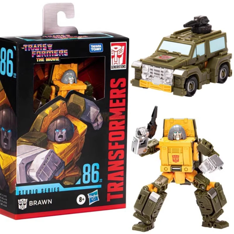 Hasbro Transformatoren Klassieke Filmserie Deluxe Ss86 Brawn Action Figure Animatie Model Collectie Kids Speelgoed Cadeau