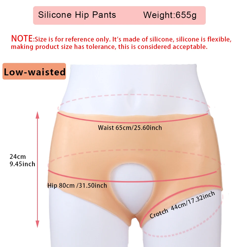 SXXY Silicone Big Buttocks Pads Underwear High Elastic Soft Artificial Hip Shaper Padded Panties For Women Men Shapewear