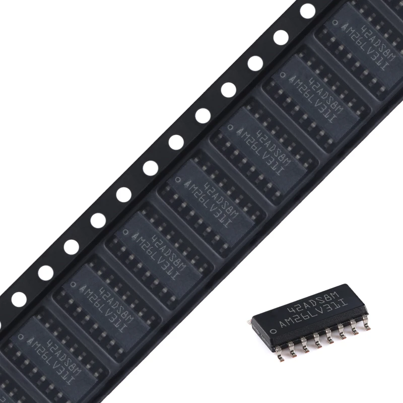 10Pcs/1pc AM26LV31IDR SOIC-16 Low-Voltage High-Speed Quad Differential Line Driver
