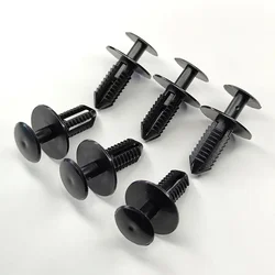 30X Auto Rivets Trim Panel Clips For Mercedes Benz BMW Fender Liner Push-Type Snaps Fender Liner Rivet Trim Clips Car Fastener