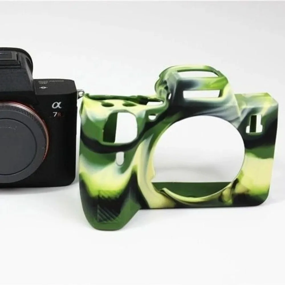 Soft Silicone Armor Skin Case For Sony A7M4 camera bag ILCE-7R4 silicone protective case A7R4 case protective camera bag