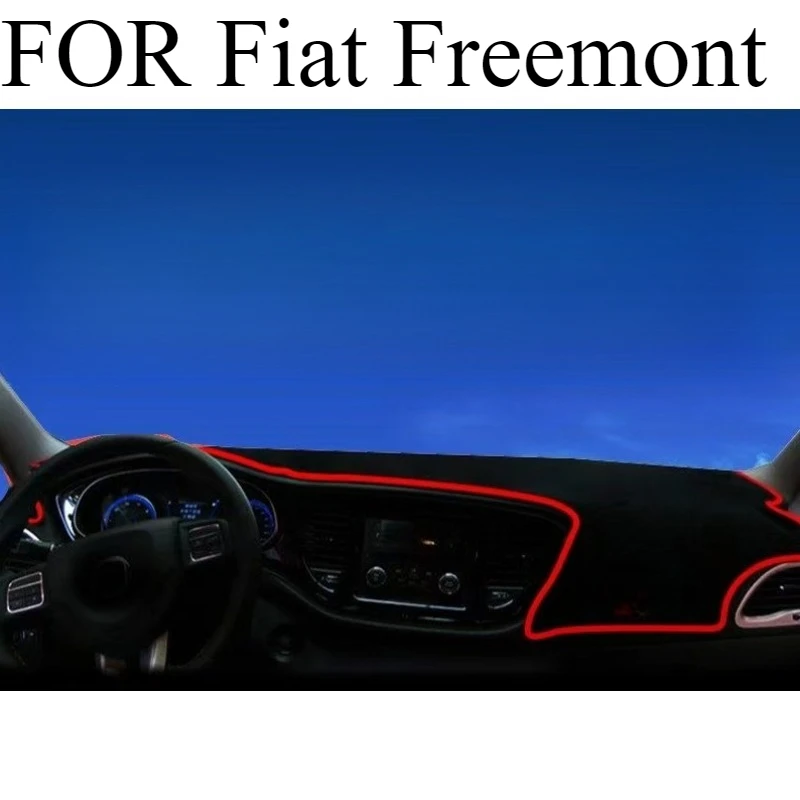 

FOR ‌Fiat Freemont‌ Car Dash Mat Dashmat Dashboard Cover Sun Shade Dash Board Cover Carpet Accessories