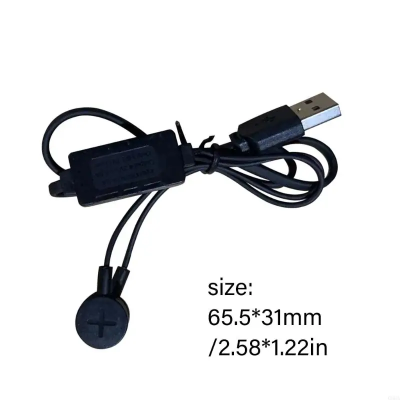 066A Magnético 18650 Cargador batería para 21700/26650 Batería Carga rápida y eficiente