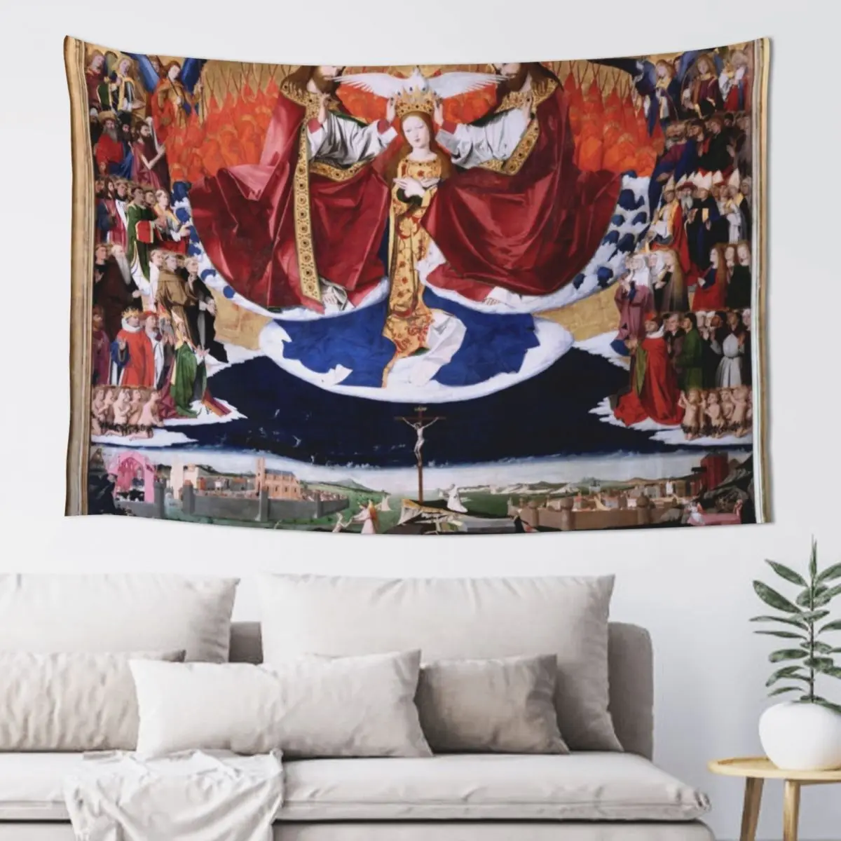 

The last Judgement vintage Medieval artwork Tapestry Art Mural Bedroom Decor Room Decor Aesthetic Tapestry