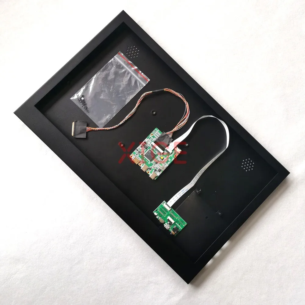 

For HB140WX1-100/200/300/400 TYPE-C Mini-HDMI 1366x768 USBC 3.0 14" Laptop Panel LVDS 40 Pin Metal Case+Controller Board Kit DIY