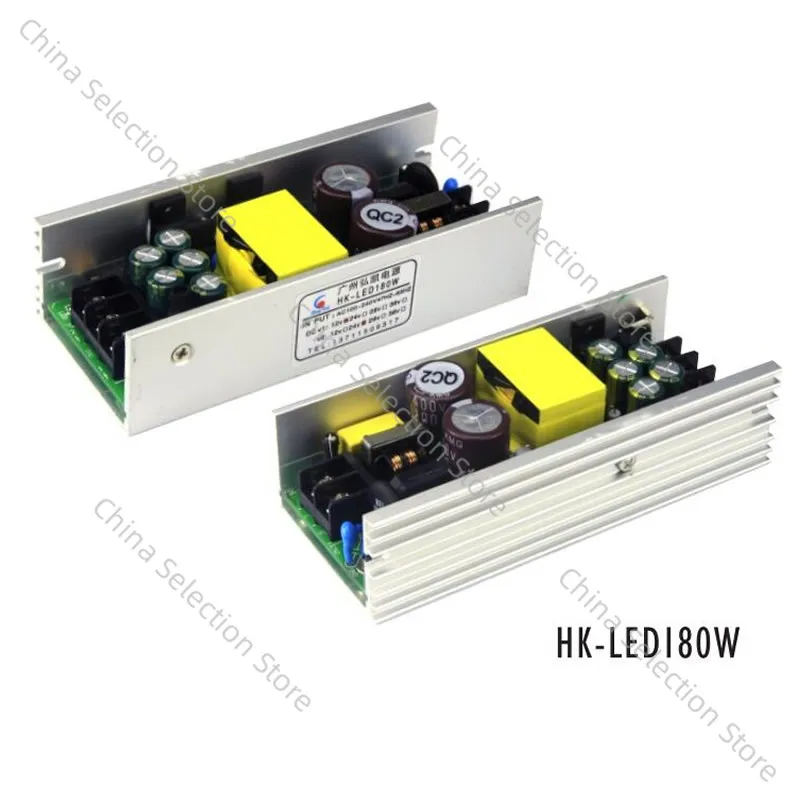 

HK-LED180W 24v12v 36v12v 48v12v 12v24v Источник питания для 8X10W Spider 80w Светодиодный прожектор с подвижной головкой
