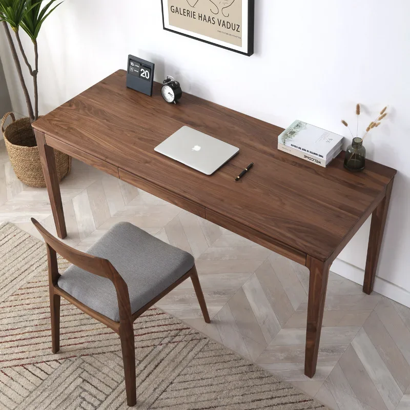 

Роскошный письменный стол в скандинавском стиле из цельного дерева, современный винтажный офисный стол для гостиной, спальни, оригинальная мебель для дома Mesa De Centro FYOD