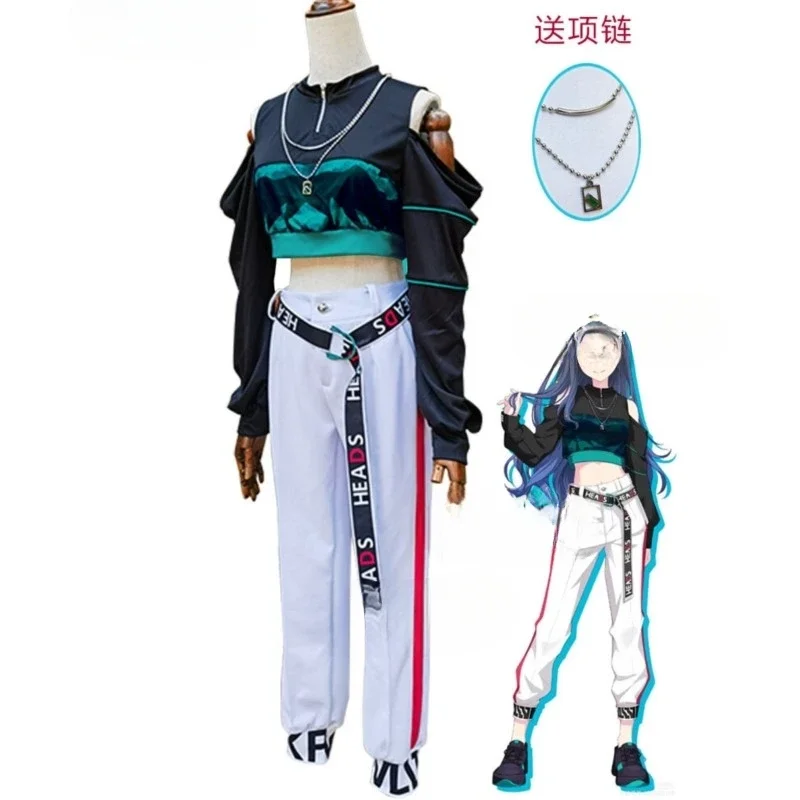 Project Sekai Shinonome Akito Shiraishi An Cosplay Costume Wig Suit Akt Anime Cosplay 2024 New Party Halloween Sport Cos Uniform