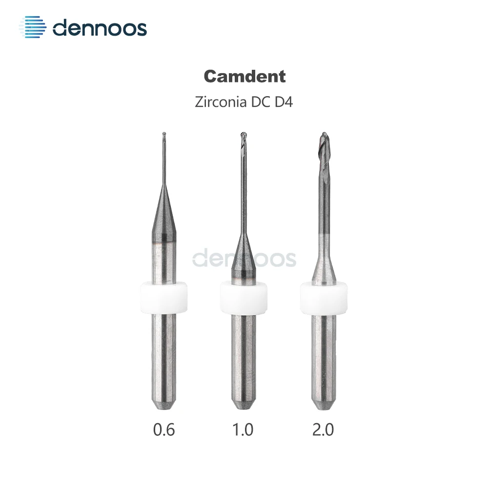 Dental-Zirkonoxid-Fräser D3/D4 mit DC-Beschichtung für alle Marken wie Amann/Sirona/ARUM/UP3D/Zirkonzahn/Roland/Yureca – Detail 20