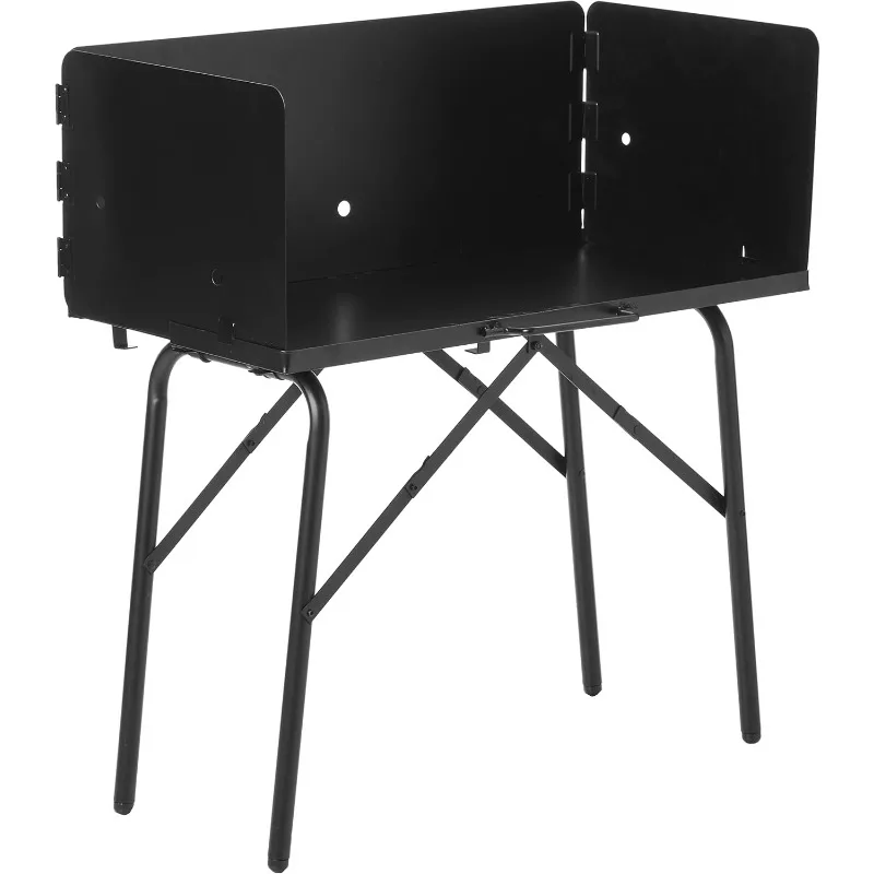 

Складной уличный кухонный стол Lodge Steel, 16 x 32 x 26 дюймов, черный
