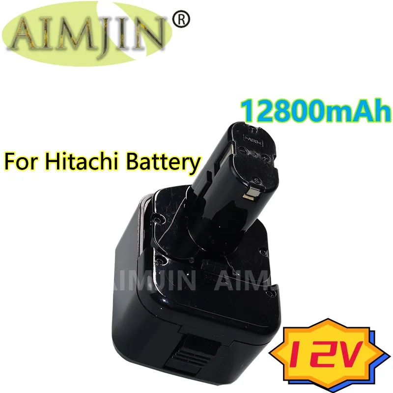 2X 12V EB1212S EB1214S Drill Battery for HITACHI 12800mAH Cordless Tool EB1220BL