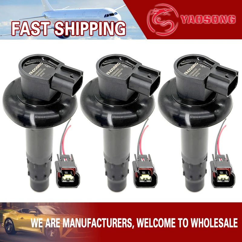 

Ignition Coil for SeaDoo RXP GTX RXT GTR 130 155 185 215 255 260 Repair Kit Replacement 296000307 420664020 129700-4410