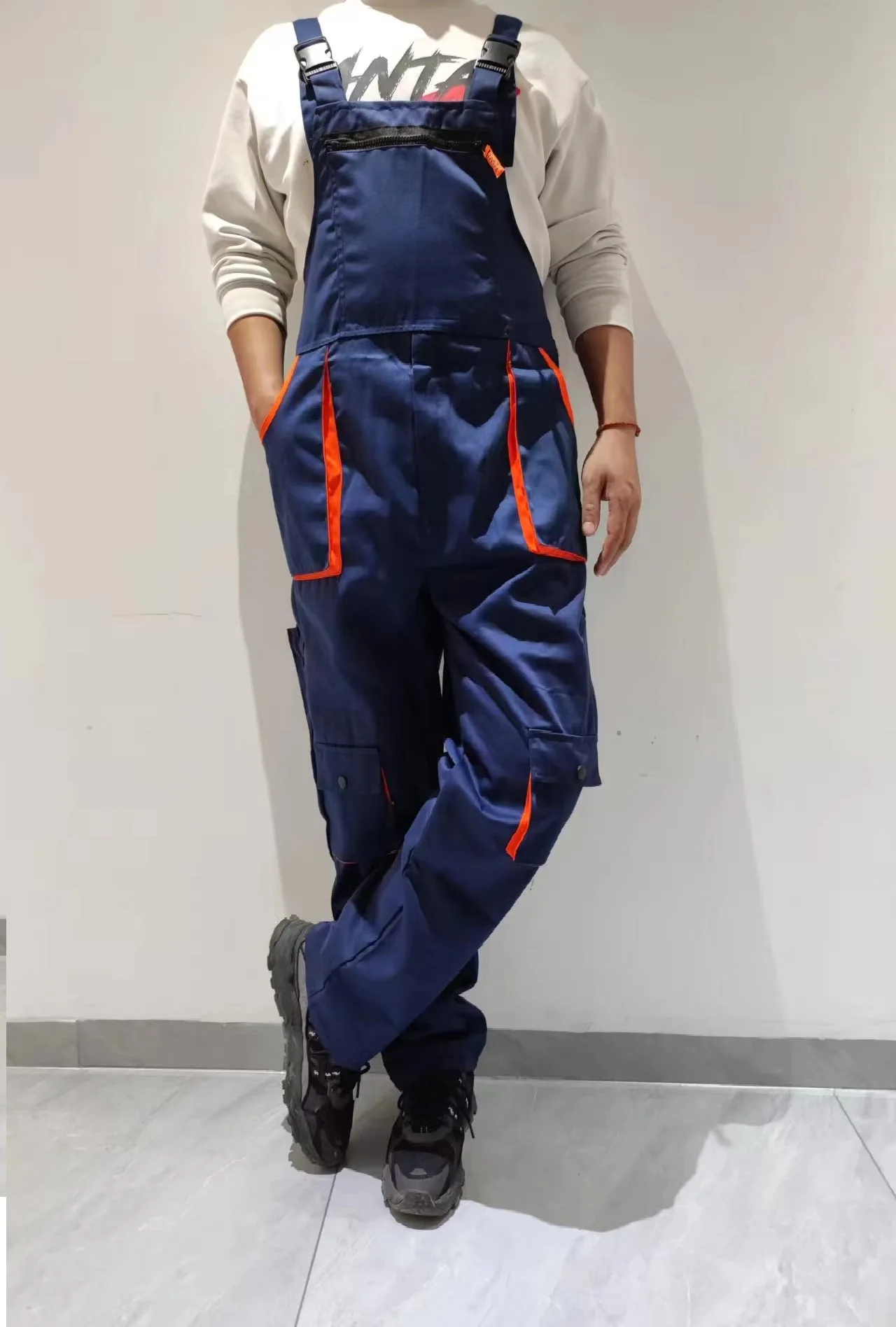 Work Overall Uniform Men Women Working Coveralls Welding Suit Car Repair Workshop Mechanic Plus Size Clothes Dungaree carpentry