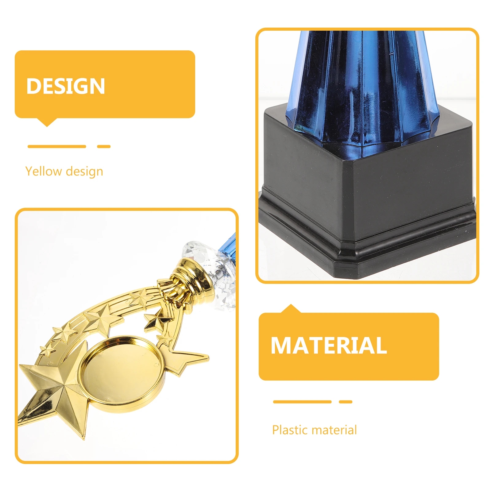

Trophies Plastic Trophy Small Award Football Cup for School Party Competition Participation