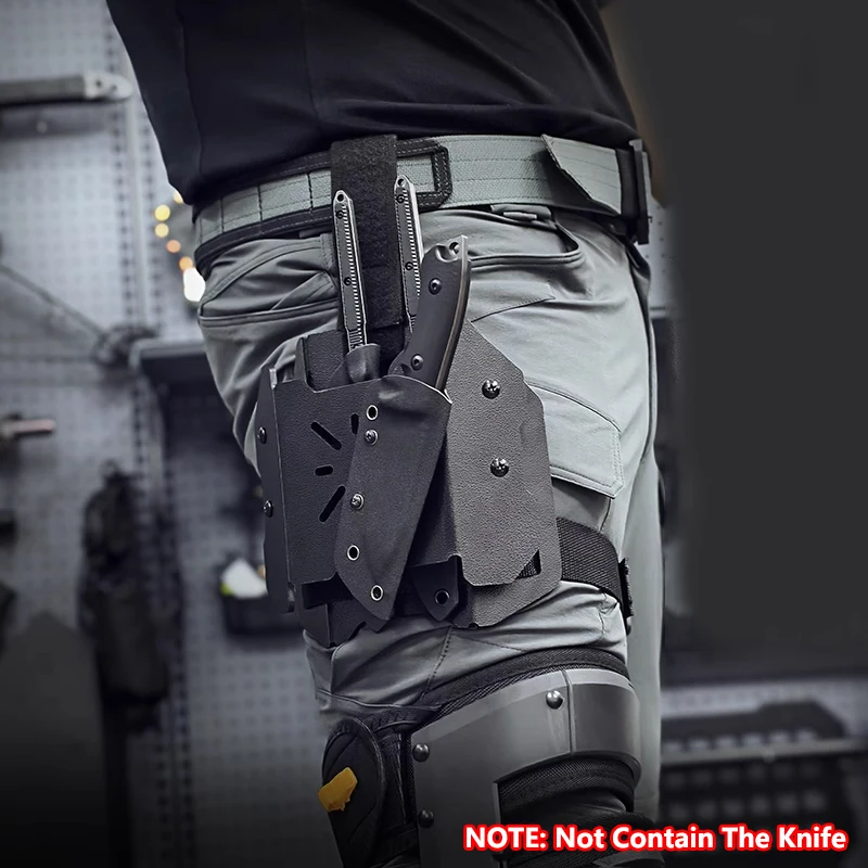 Multi Purpose Thigh Hanging Board Quick-release Tactical Leg Cover Knife K Sheath Fixing Accessories Storage Expansion Board