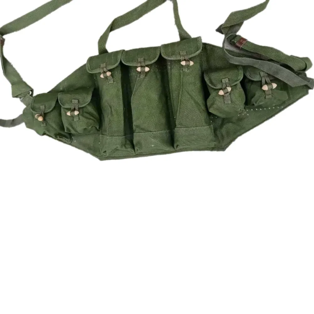 WW2 Soldier Equip Type 56 Canvas Pouch Men's Chinese Magazine Bag New Molle Outdoor Gear Storage Pack Tactical Equipment