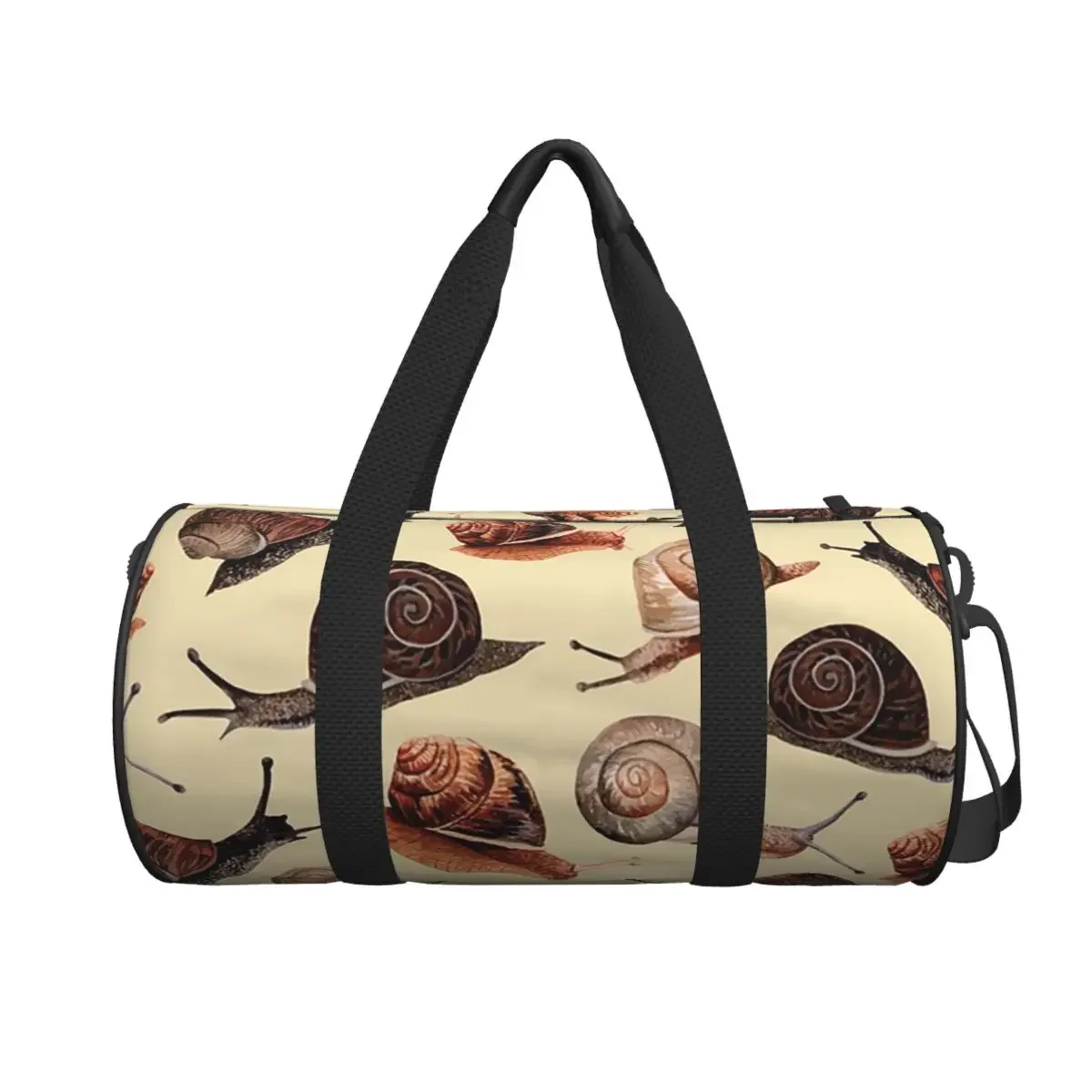 

A Slew Of Snails Large Duffle Gym Bag Waterproof Duffle Travel Bags Handbags Fitness bag