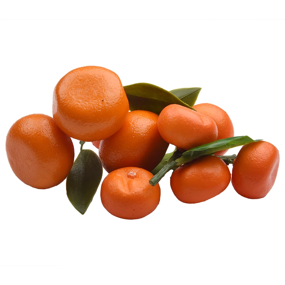 Foam Material Mother\'s Day Fake Orange Artificial Orange Artificial Display Decors Fake Food Fruit Kitchen Lifelike Plastic